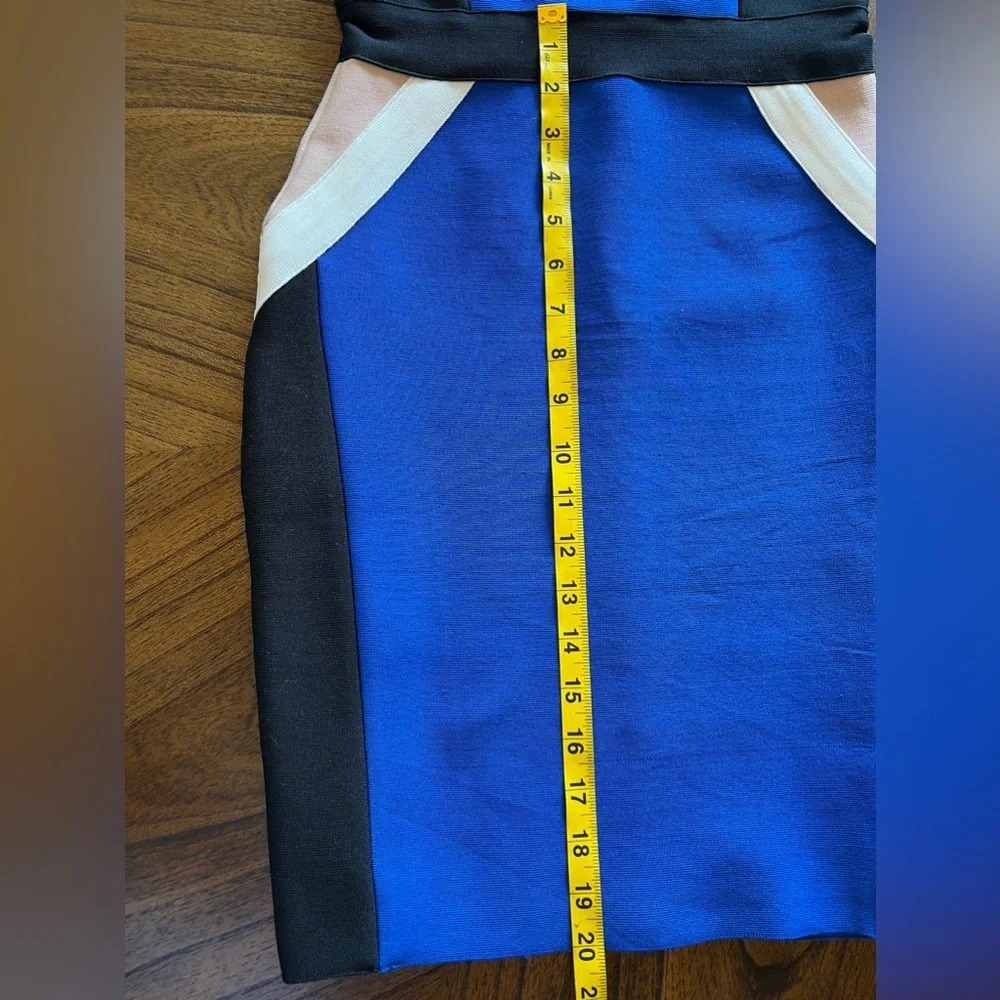 Elegant Colorblock Sleeveless Dress - Picture 6 of 6